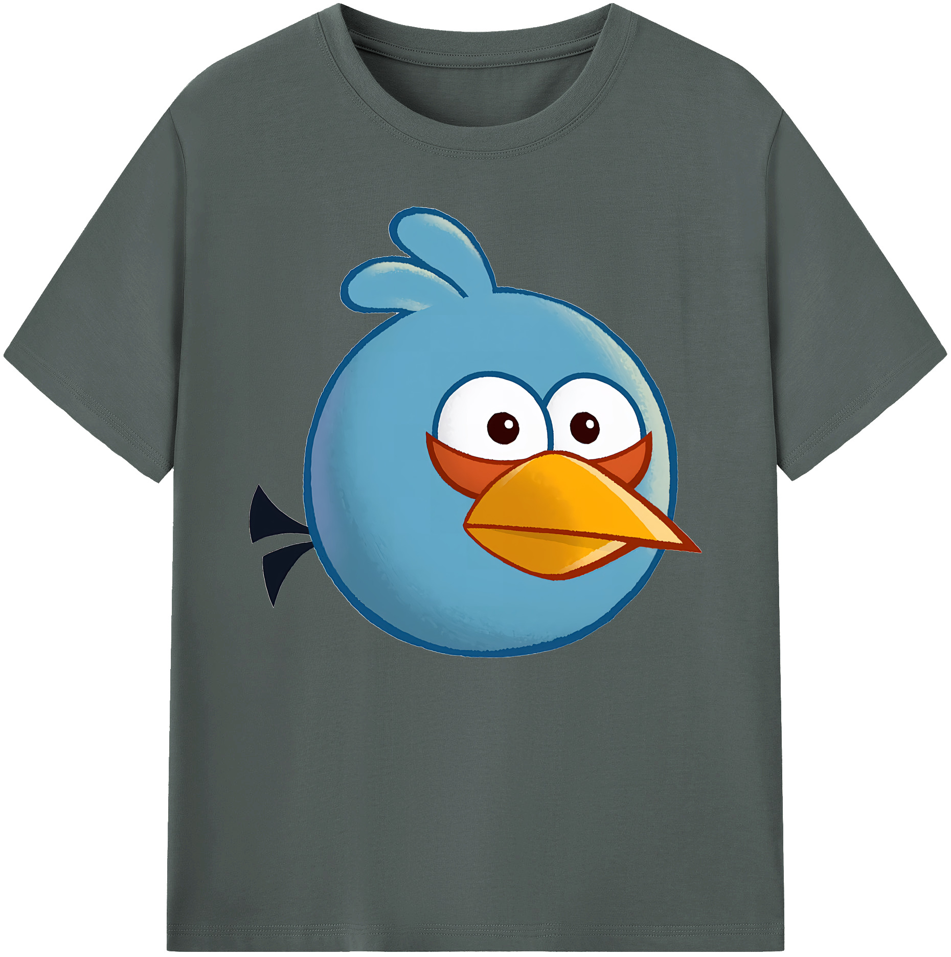 （画像用） Angry Birds アングリーバード 綿100％ メンズ半袖Tシャツ｜肌触りやわらか＆通気性